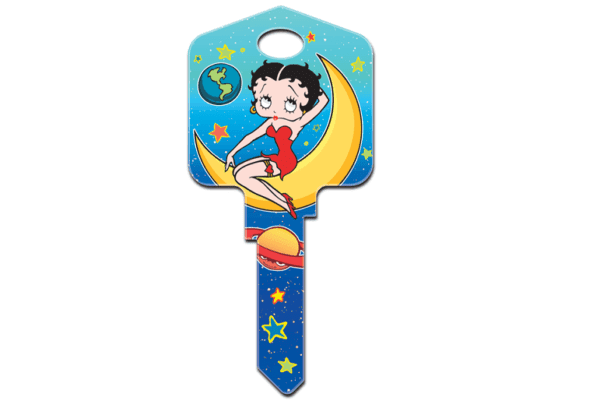Betty Boop Out of this World House Key