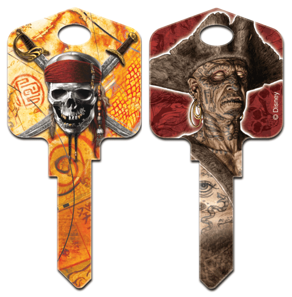 Skull and Swords House Key