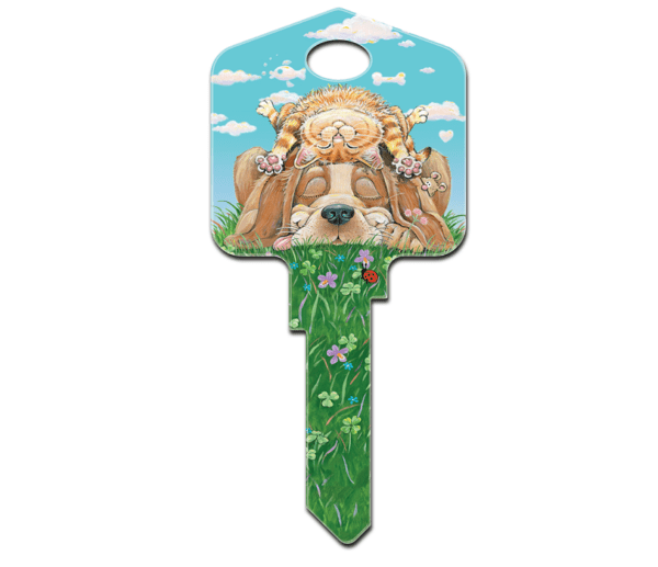 Paws and Claws - Lazy Day Afternoon House Key
