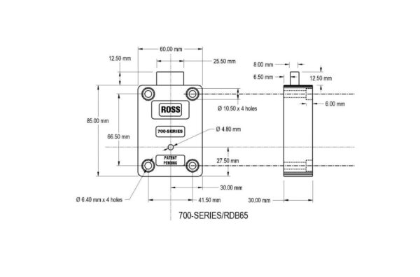 Ross 700 Series 9 Lever Safe Lock