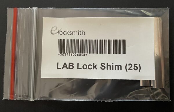 LAB Shim - Lock Cylinder Shim - 25 pcs