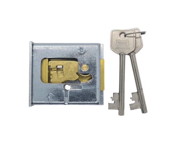 Ross 102 Six Lever Safe Lock Cutaway