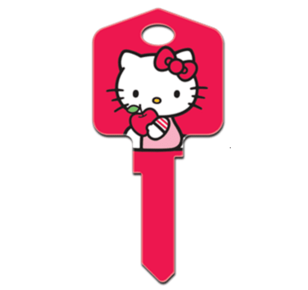 Hello Kitty Red House Key