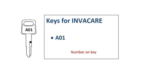 A01 Mobility Scooter Key