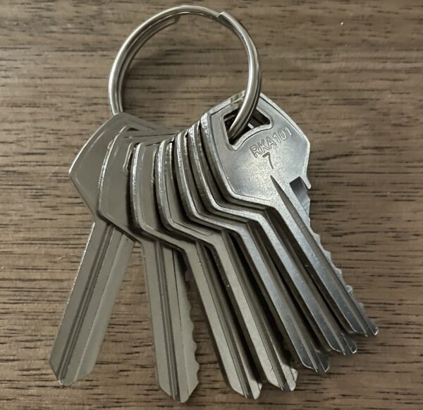 CB34R Space and Depth Keys - 1-7