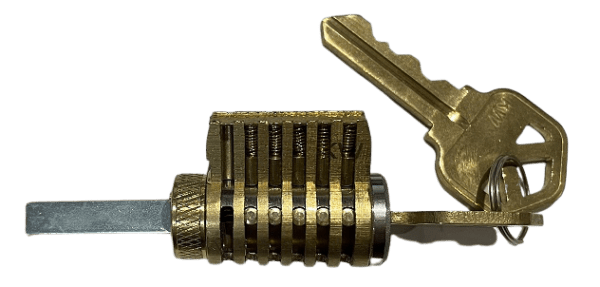 Cutaway 6 Slot KW1 Entrance Set Cylinder