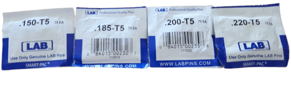 LAB Bottom Pins (Pack 75)