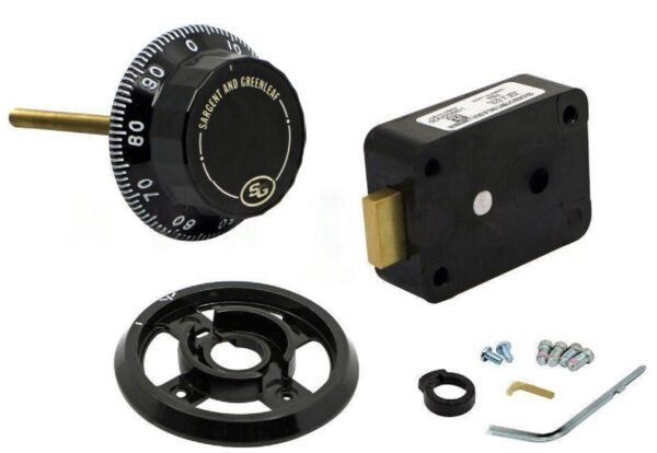 Sargent & Greenleaf Three Wheel Combination Lock