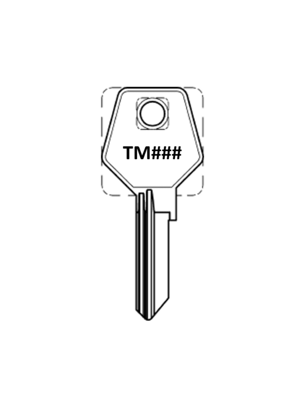 TM51 to TM950 or 51 to 950 Replacement Key Cut to Your Number Suits Trimark, Caravan - RV Motorhome