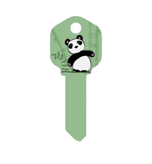 Animated Panda House Key - Suits LW4