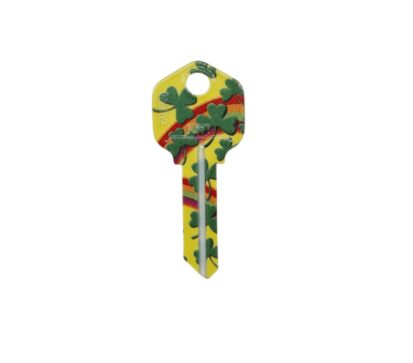Rainbow Clover House Key - Suits LW4