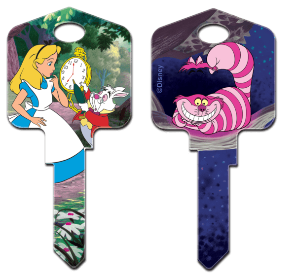 Alice in Wonderland House Key
